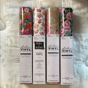 Floral The Paper Studio Self-Adhesive Vinyl Set